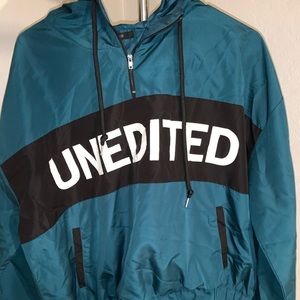 ‘Unedited’ windbreaker